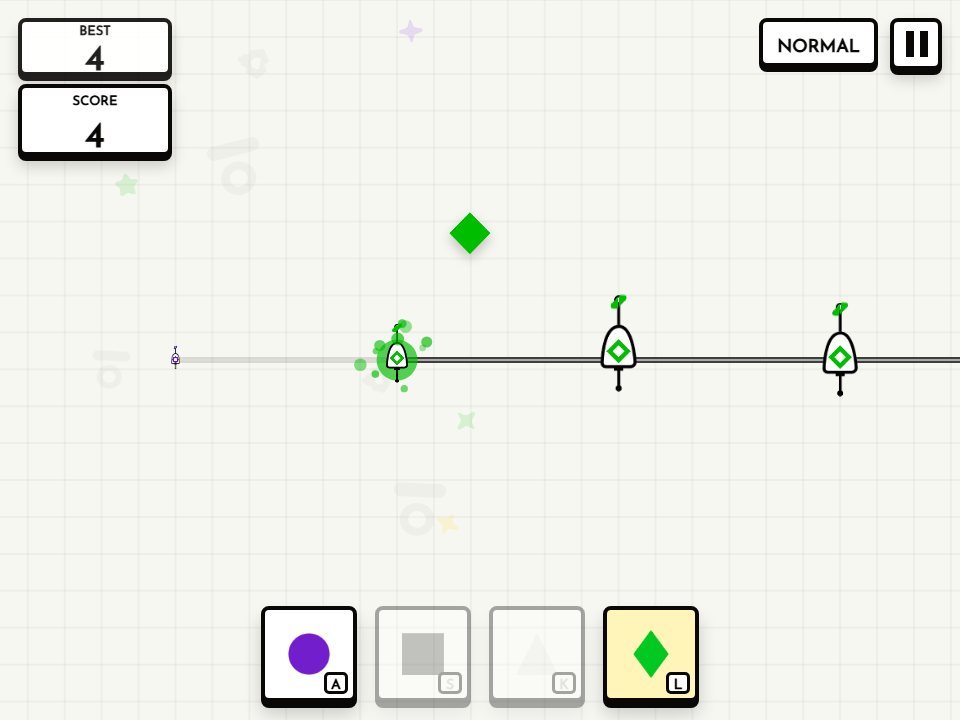 Swappy Shapes Frenzy gameplay